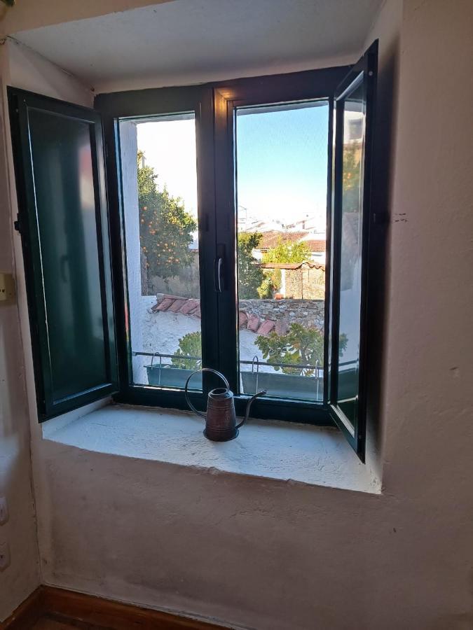 Acogedora Casa De Pueblo Con Piscina Villa Fuenteheridos Bagian luar foto